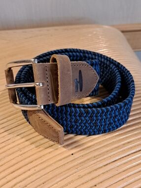 johnnie-O Twilight Cotton Stretch Belt NWT Size S